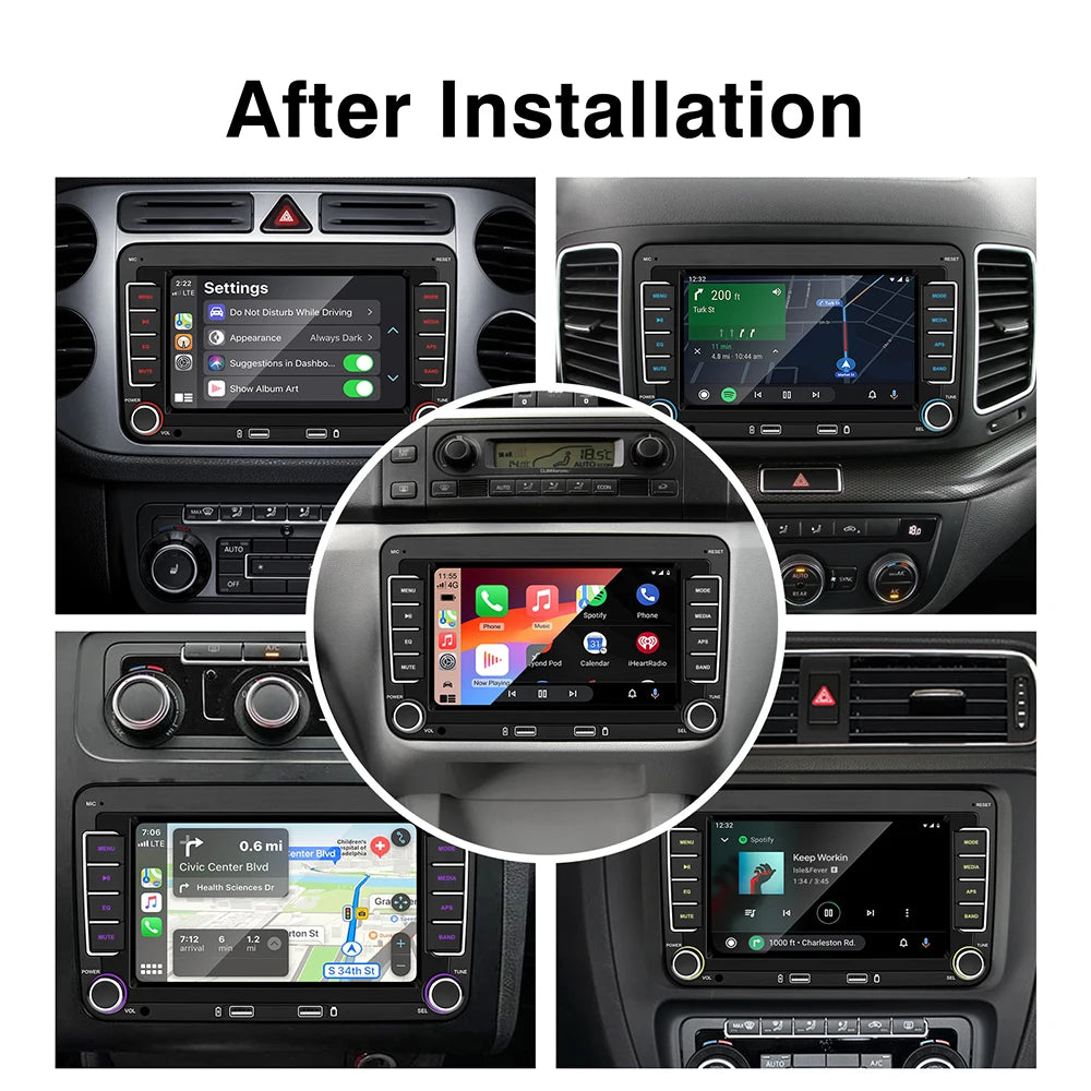 7-Inch 2DIN Android Car Stereo for Volkswagen