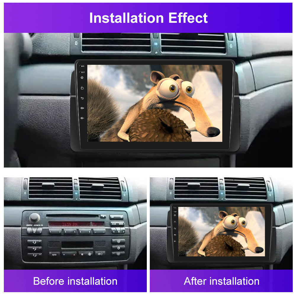 BMW E46 Wireless CarPlay / Android Auto Head Unit