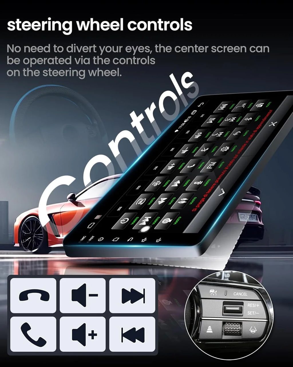 Android 15 CarPlay Radio for Honda Civic 2012–2015