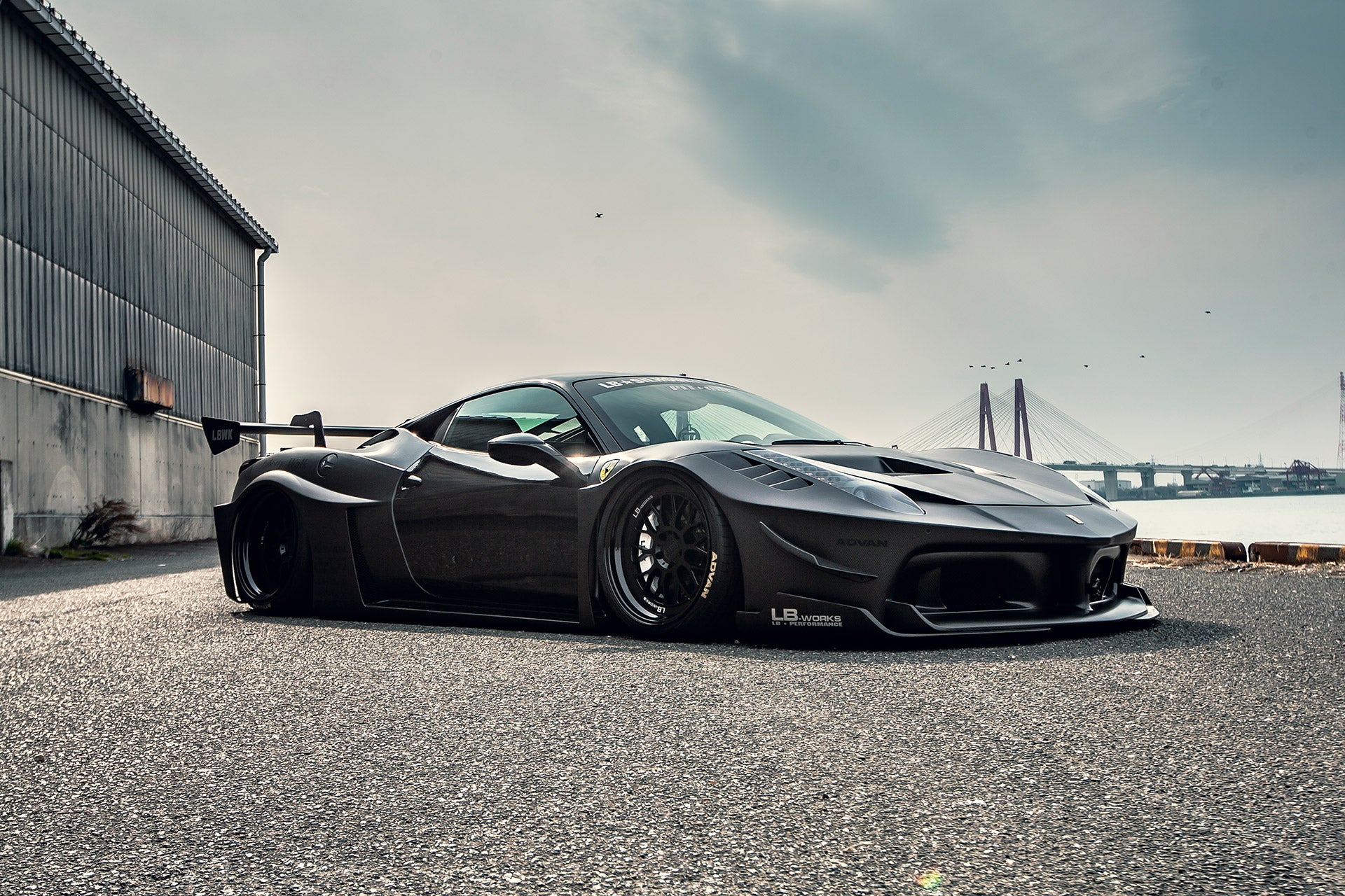 Ferrari 458 LB Full Widebody Kit – Front & Rear Aero Upgrade