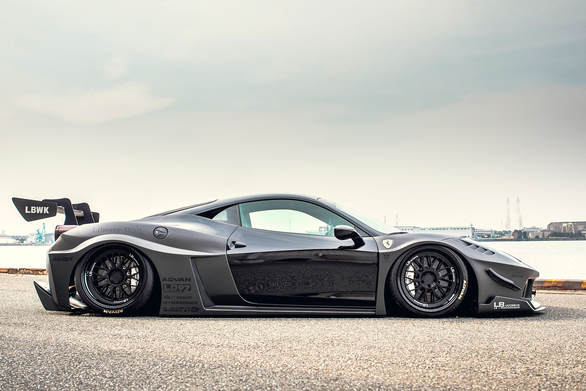 Ferrari 458 LB Full Widebody Kit – Front & Rear Aero Upgrade