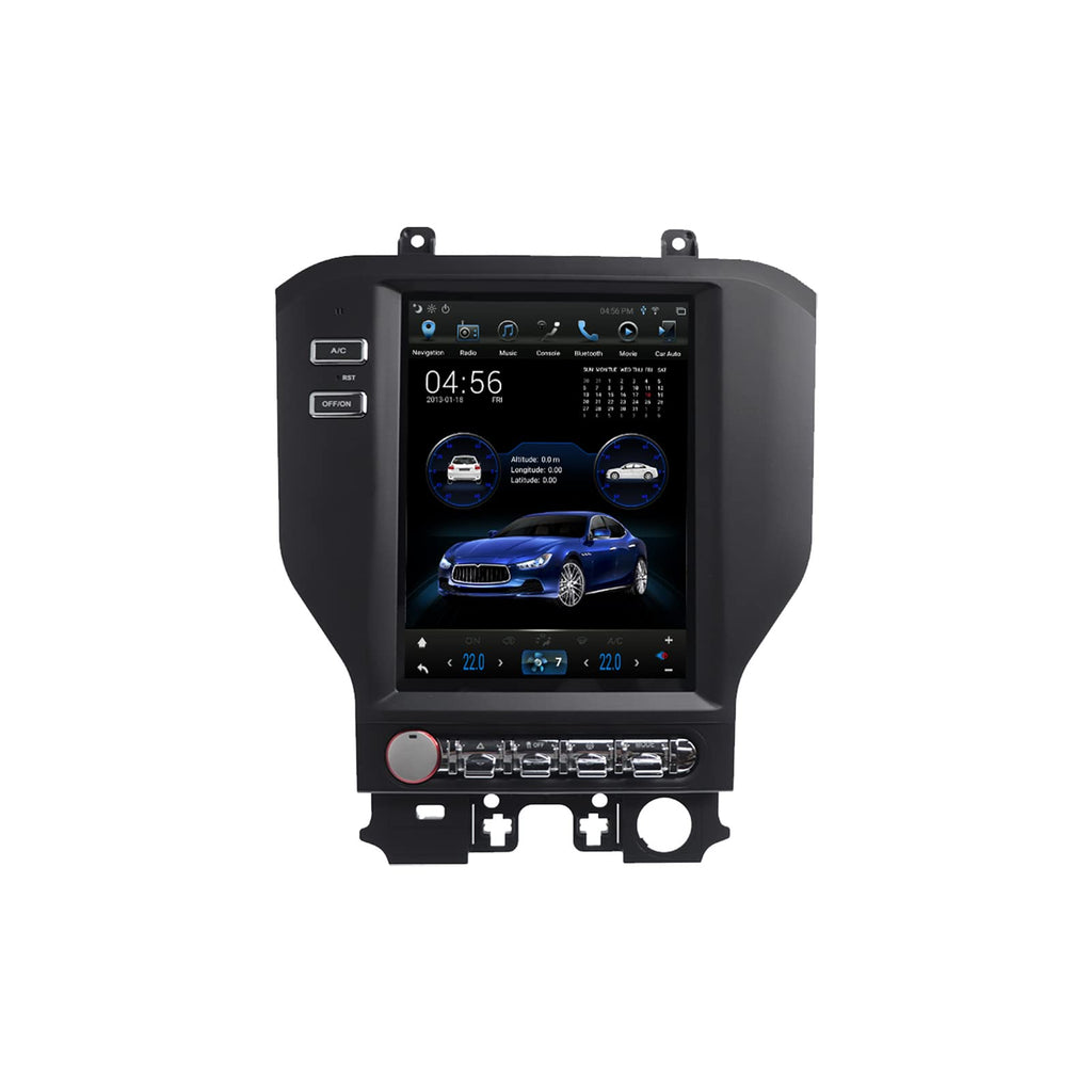 Vertical CarPlay Android 14 Screen for Ford Mustang (2014–2021)