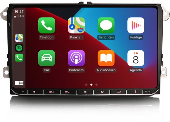 VW Car Stereo 9-inch Android 12 Multimedia Player