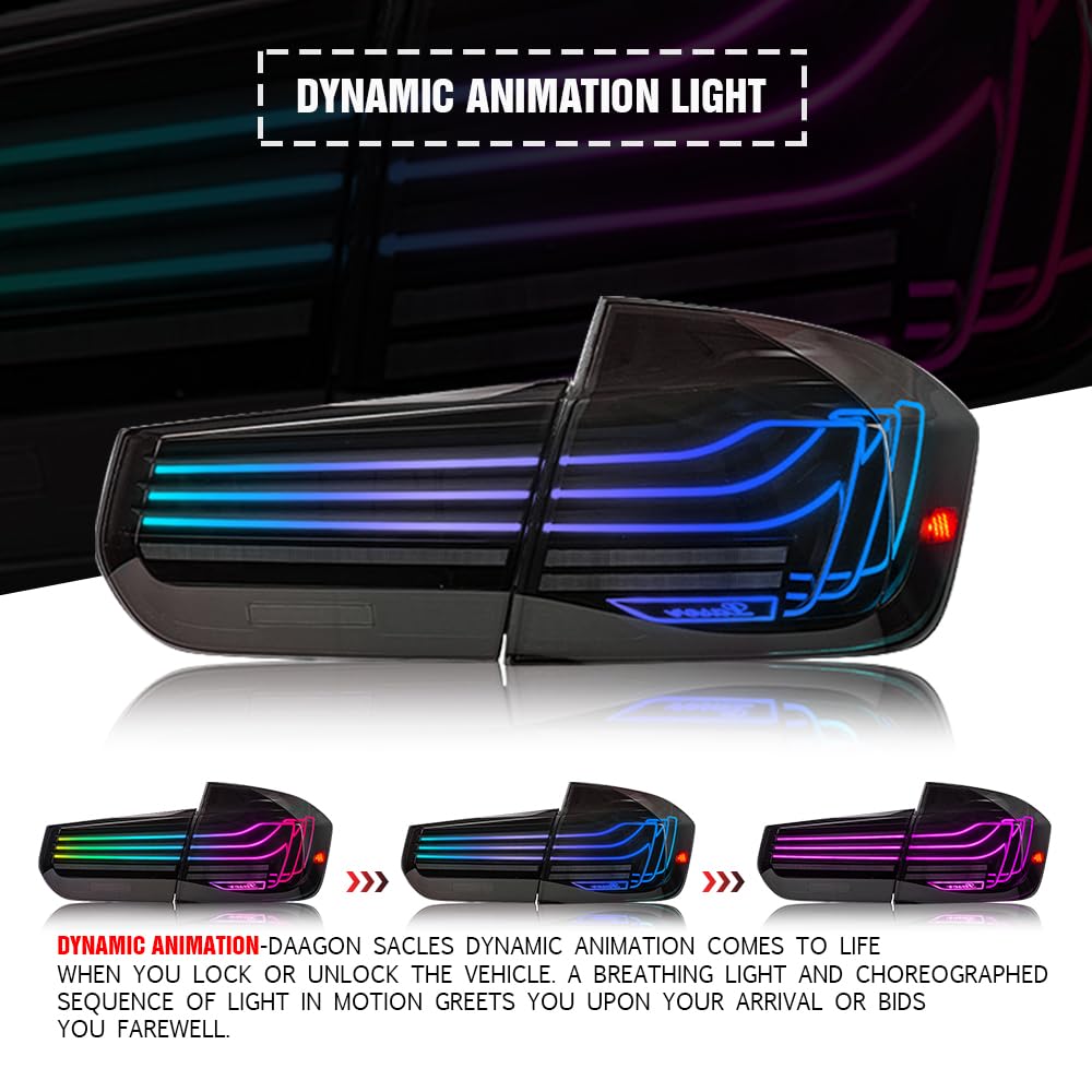 LED Rear Tail Lamp for BMW F30/F35/F80 3-Series (2013–2018)