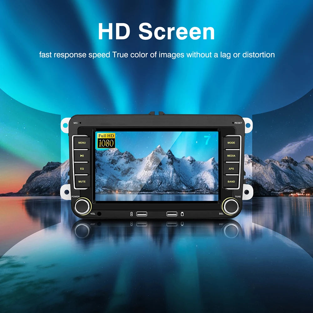 7-Inch 2DIN Android Car Stereo for Volkswagen