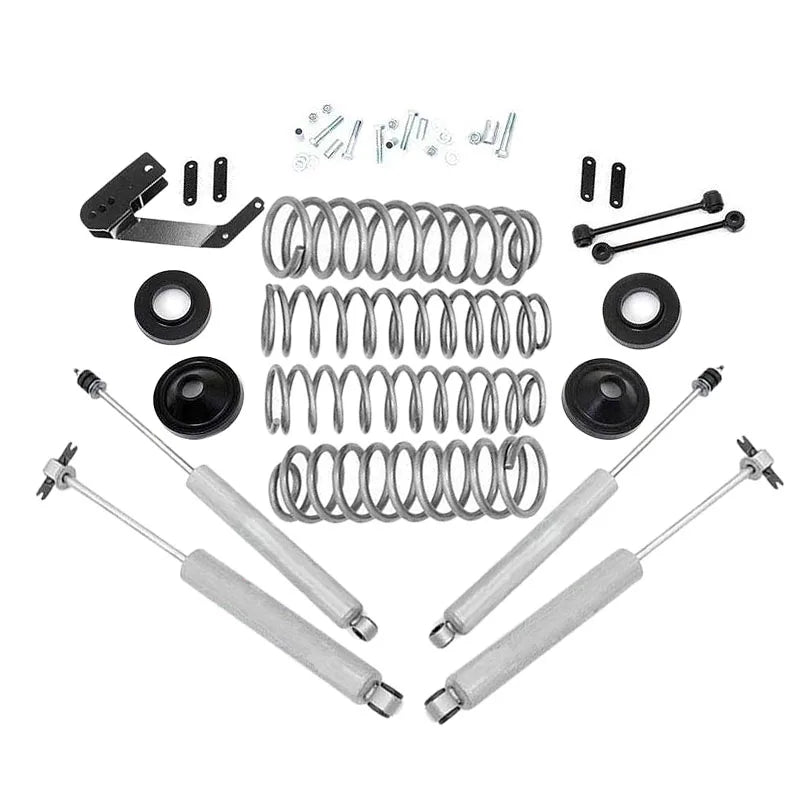 Jeep Wrangler JK Unlimited 3.25” Lift Kit with Performance Vertex Shock Absorbers (2007–2018)
