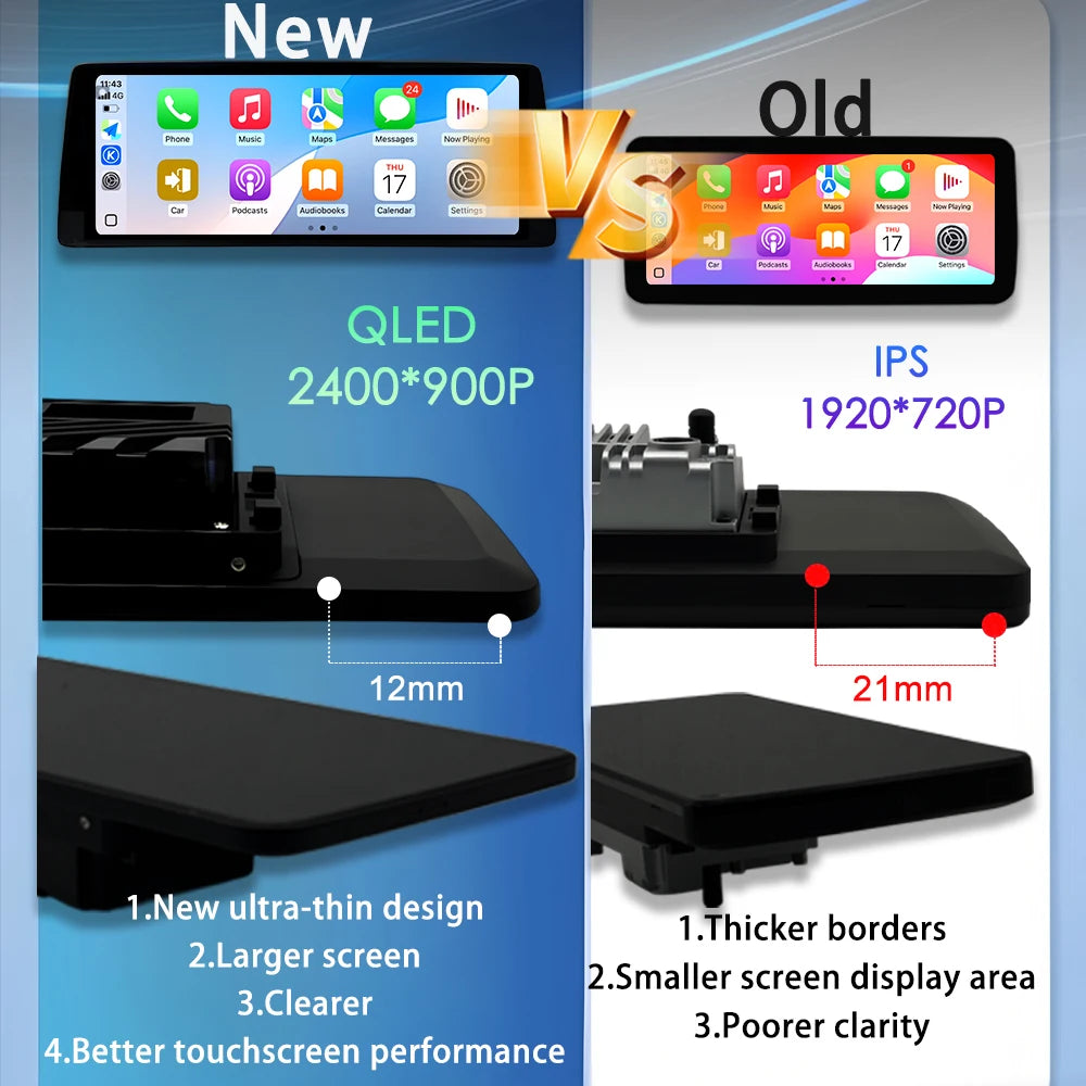 Wireless CarPlay Display for BMW 1 Series F20–F23 | NBT EVO