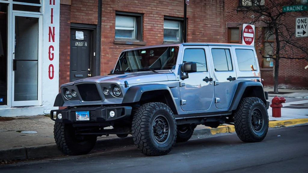 Full Fiber Body Kit for Jeep Wrangler JK – Wide Fender Flares & Off-Road Conversion Kit