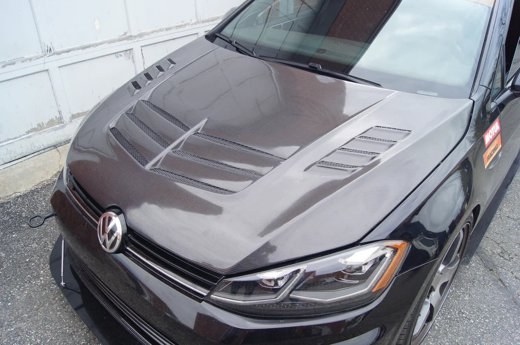 VW Golf MK7 / 7.5 Carbon Fiber Engine Hood