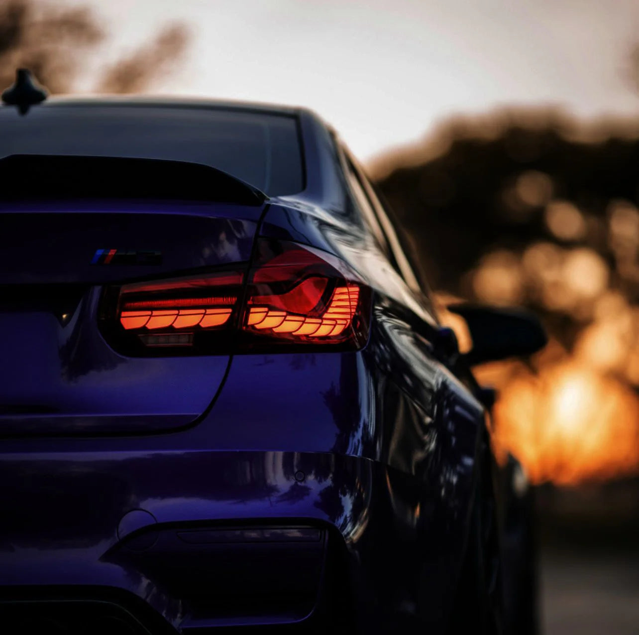 BMW F30 F35 F80 GTS Style LED Tail Lamp Assembly