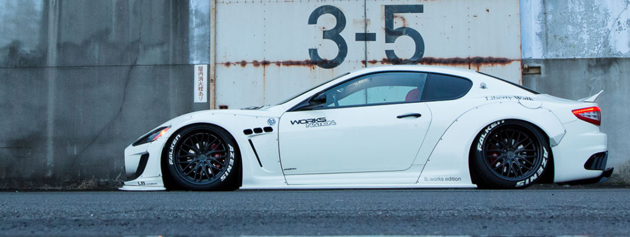 LB Wide Body Kit for Maserati Granturismo GT & GTS