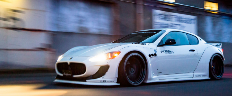 LB Wide Body Kit for Maserati Granturismo GT & GTS