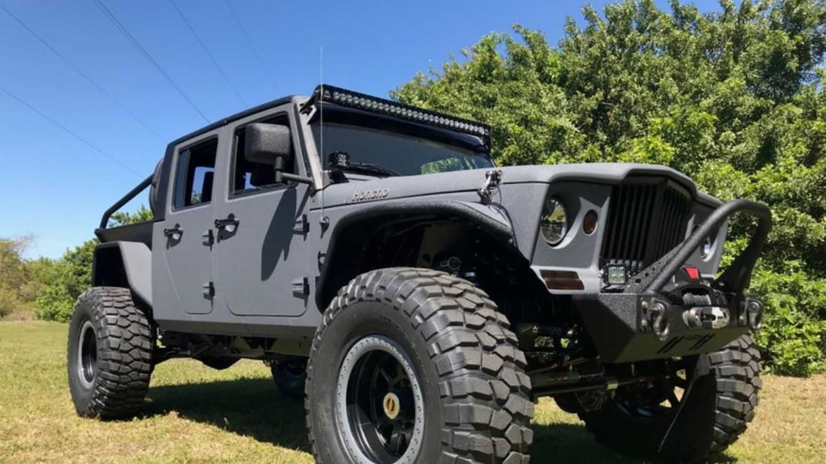 Full Fiber Body Kit for Jeep Wrangler JK – Wide Fender Flares & Off-Road Conversion Kit