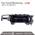 12.3" Digital TFT Instrument Panel for Ford Mustang (2015–2021) – CarPlay, Odometer, Tachometer