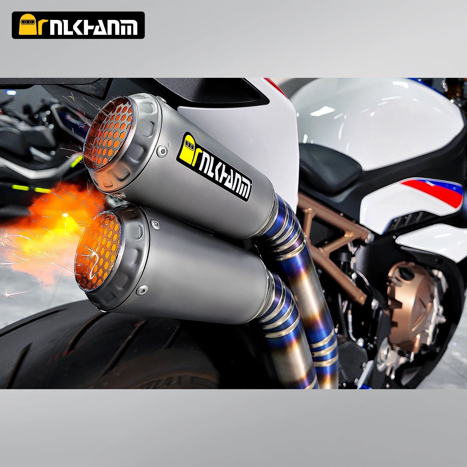 BMW S1000R / S1000RR Titanium Alloy Slip-On & Full Section Exhaust (2019–2025)