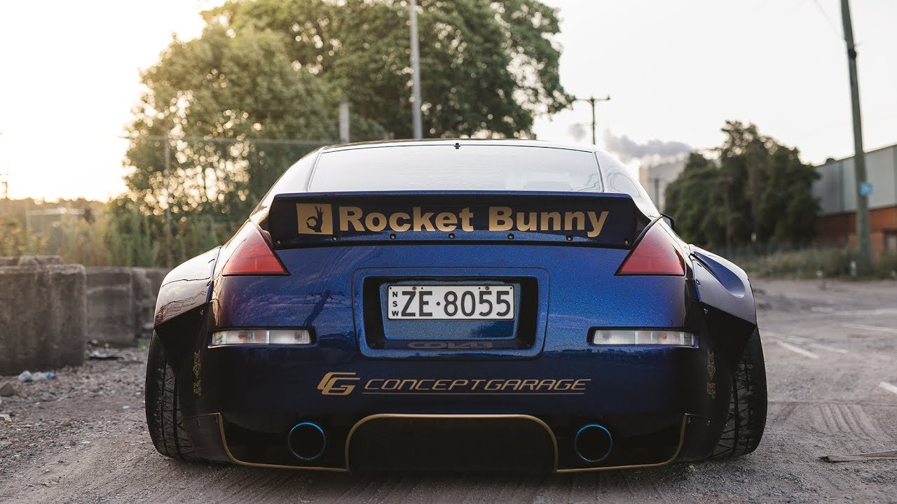 350Z Z33 Carbon Fiber Wide Body Conversion Kit – Rocket Bunny