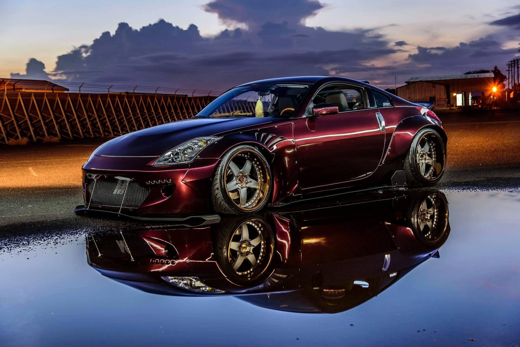 350Z Z33 Carbon Fiber Wide Body Conversion Kit – Rocket Bunny