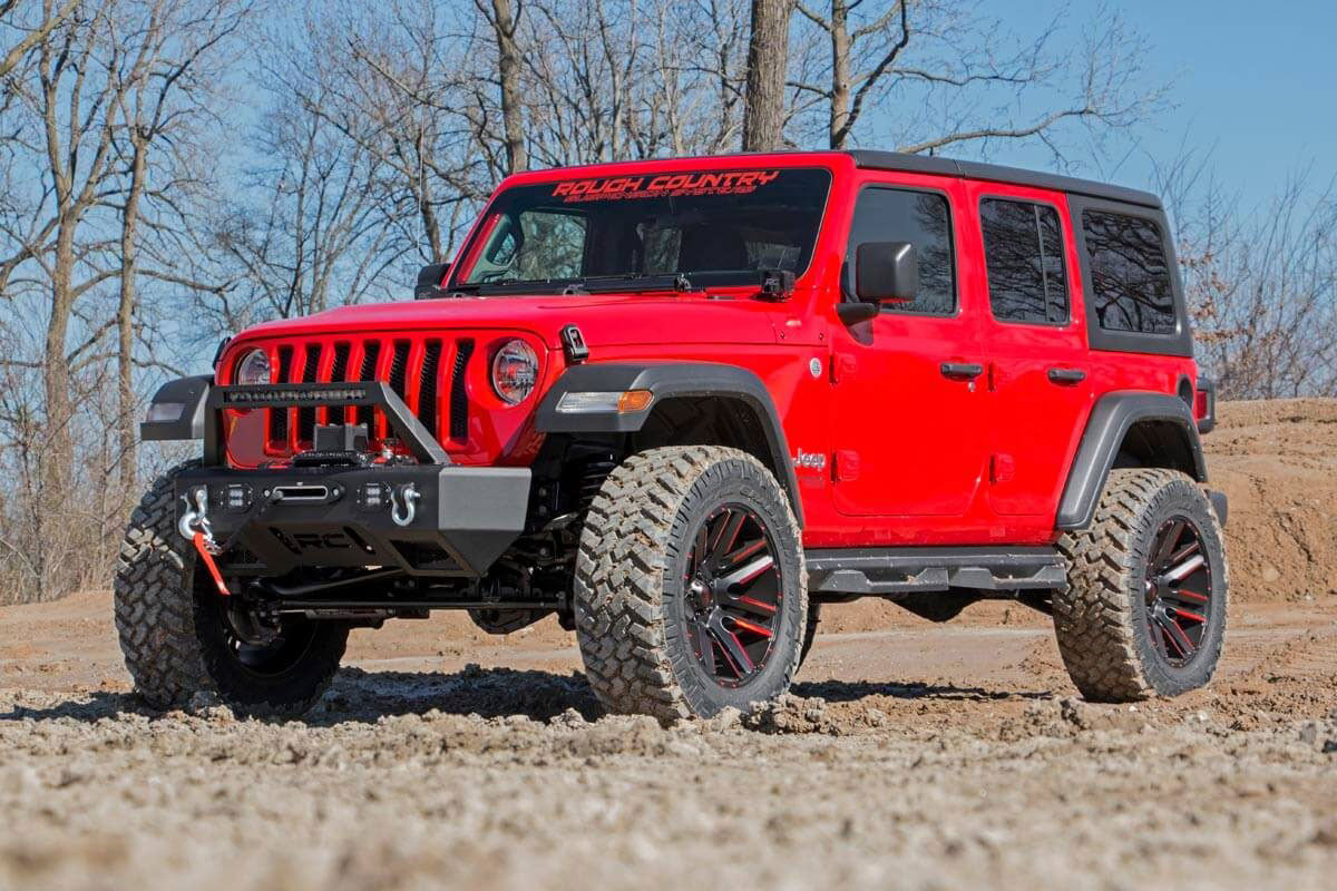 Jeep Wrangler JK Unlimited 3.25” Lift Kit with Performance Vertex Shock Absorbers (2007–2018)